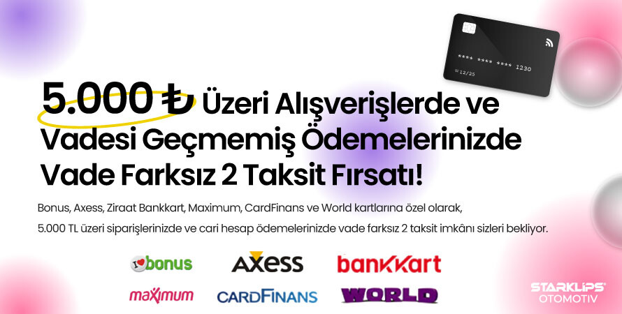 Kredi Kartı Taksit Seçeneği