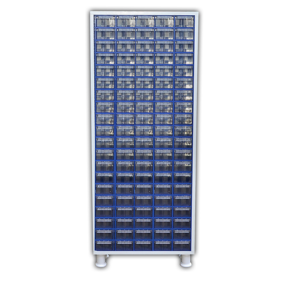 Ahşap Dolap 100 Göz 105 Lık Çekmeceli - 