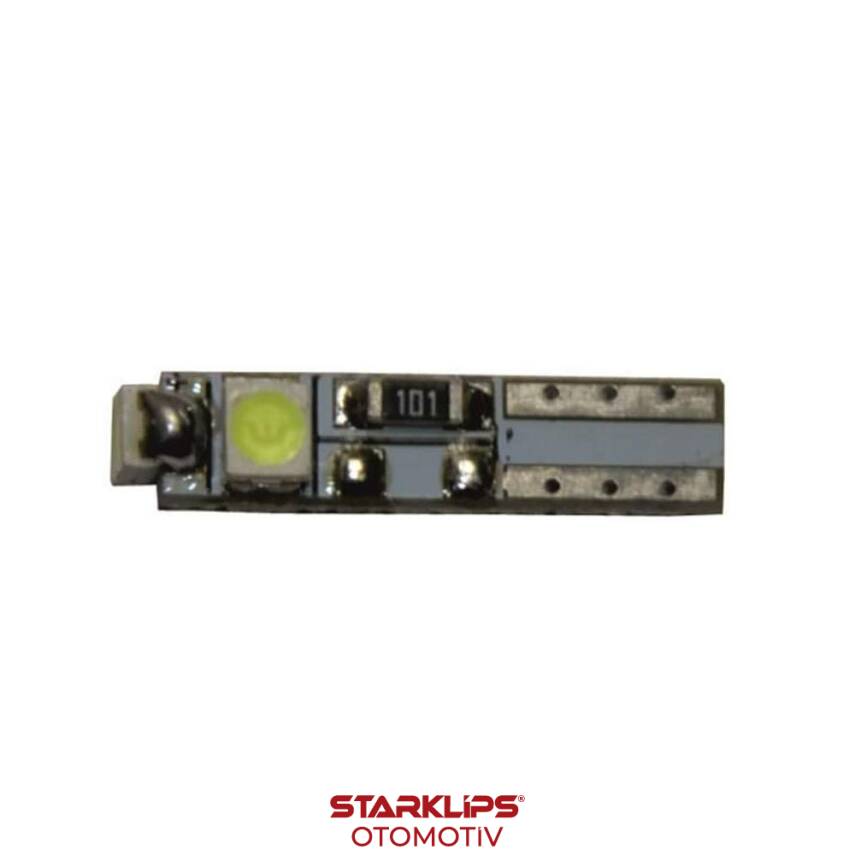 Ampul Dipsiz 3LED Beyaz 12V - 1