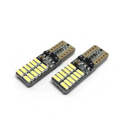 Ampul Dipsiz Beyaz T10 24 LED 12V Canbus - 