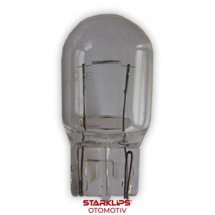 Ampul Dipsiz Büyük T20 Tek Duy 12V 21W Wolfram - 1