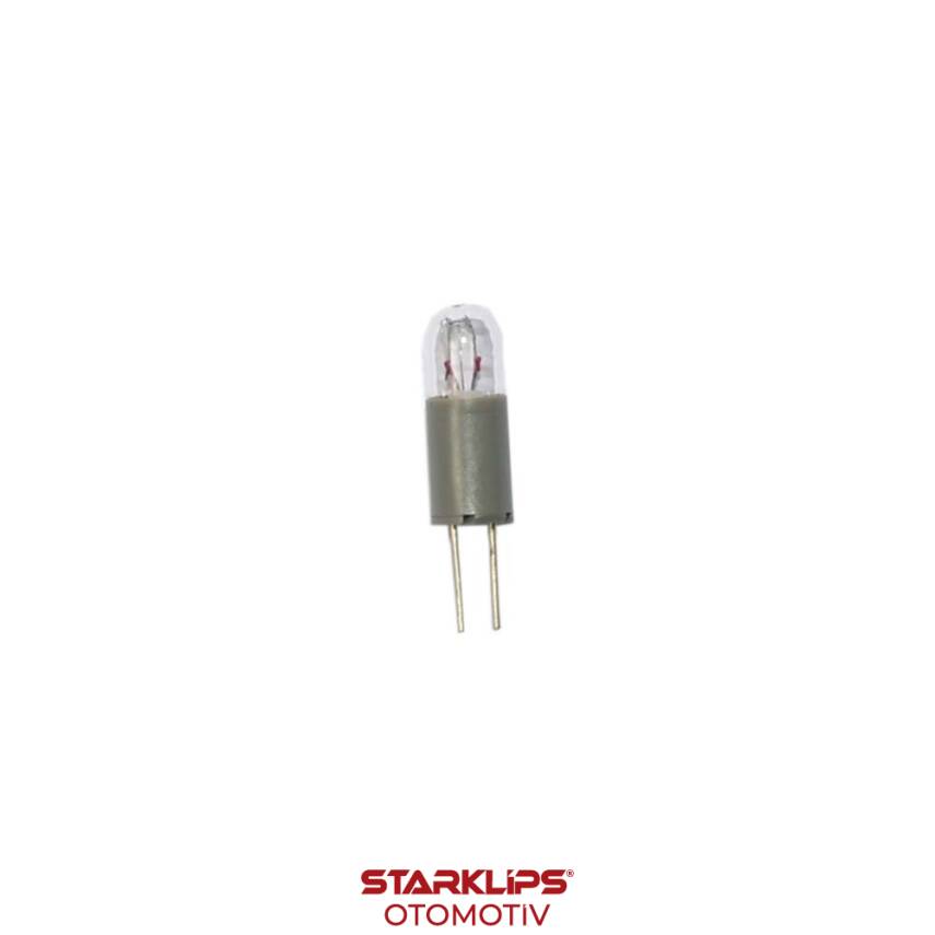 Ampul Dipsiz KısaTelli Küçük Gri 12V 1,2W - 1