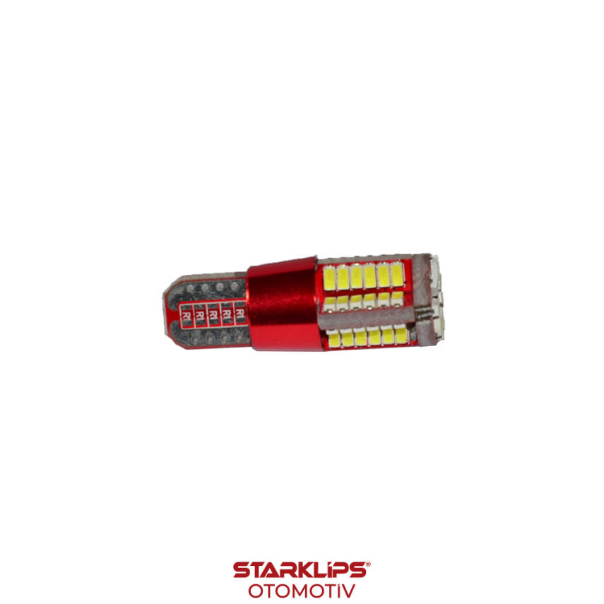Ampul Dipsiz Led Beyaz 12V-24V T10 57 Led - 1