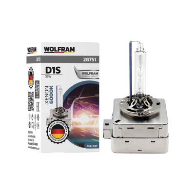 Ampul Far D1S 12v 35w Ultraviolet Mavi 6000K Wolfram (Sipariş Üzerine) - 