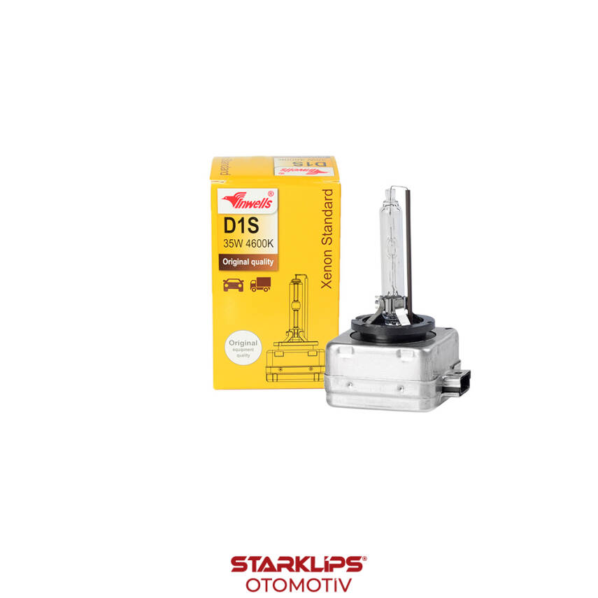 Ampül Far D1S Xenon 12V 35w 4600K İnwells - 1