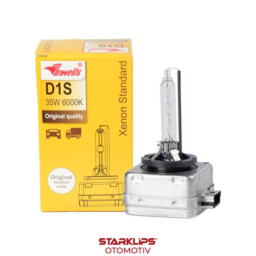 Ampül Far D1S Xenon 12V 35w 6000K İnwells - 1