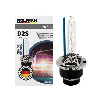 Ampul Far D2S 12v 35w Ultraviolet Mavi 6000K Wolfram (Sipariş Üzerine) - 