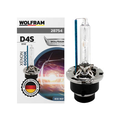 Ampul Far D4S 12v 35w Ultraviolet Mavi 6000K Wolfram (Sipariş Üzerine) - 