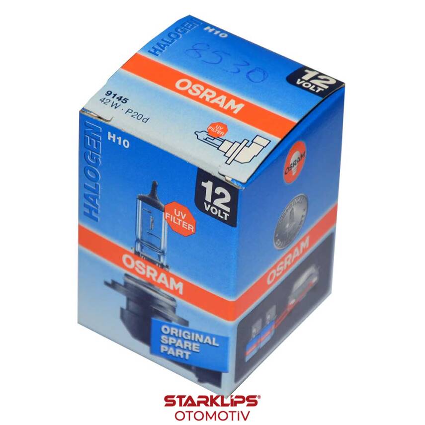 Ampul Far H10 42W Plastik Soketli Osram 9145 - 1
