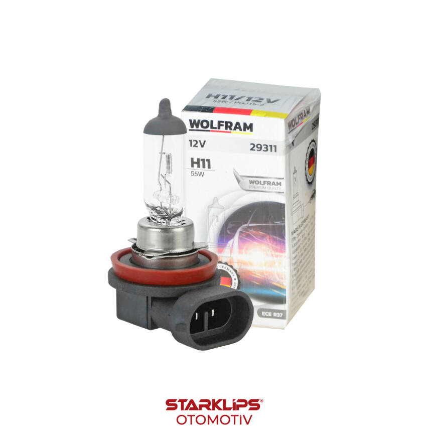 Ampul Far H11 12V 55W Wolfram - 1