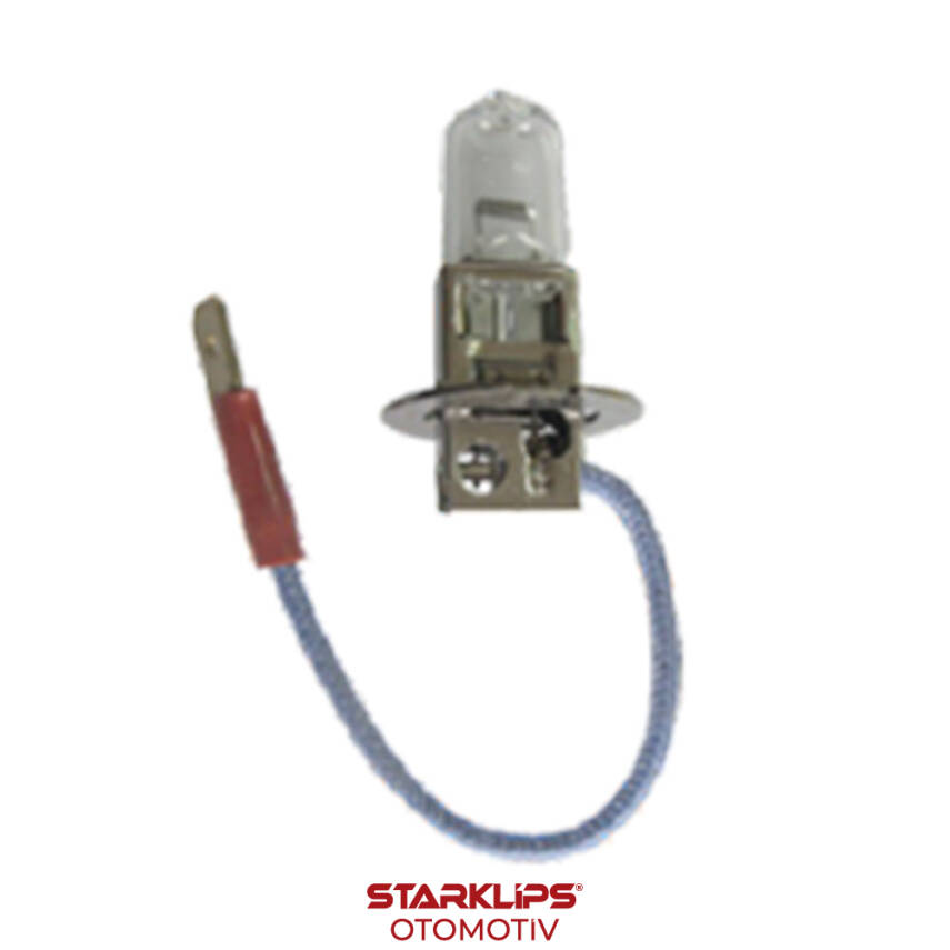 Ampul Far H3 12V 55W Standart Işık Wolfram - 1