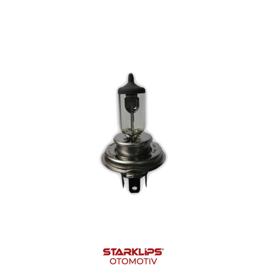 Ampul Far H4 12V 60/55W P43T Wolfram - 1