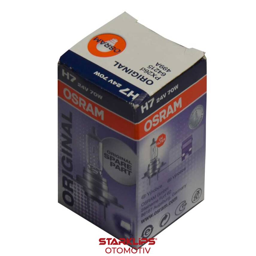 Ampul Far H7 24V - 1