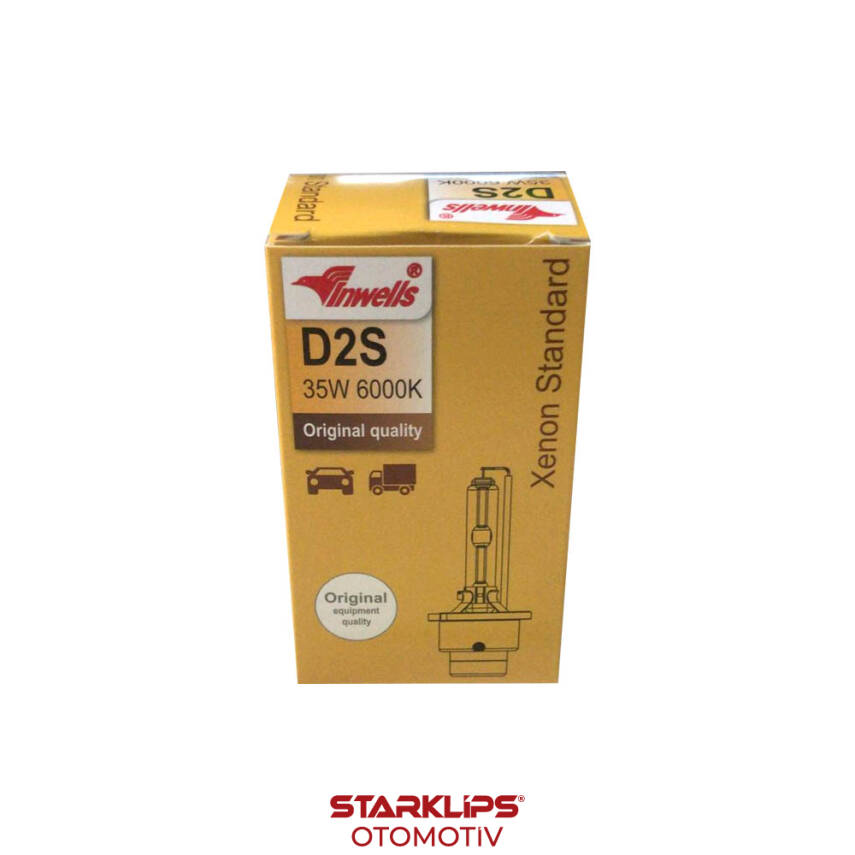 Ampül Far Xenon D2S 6000K İnwells - 1