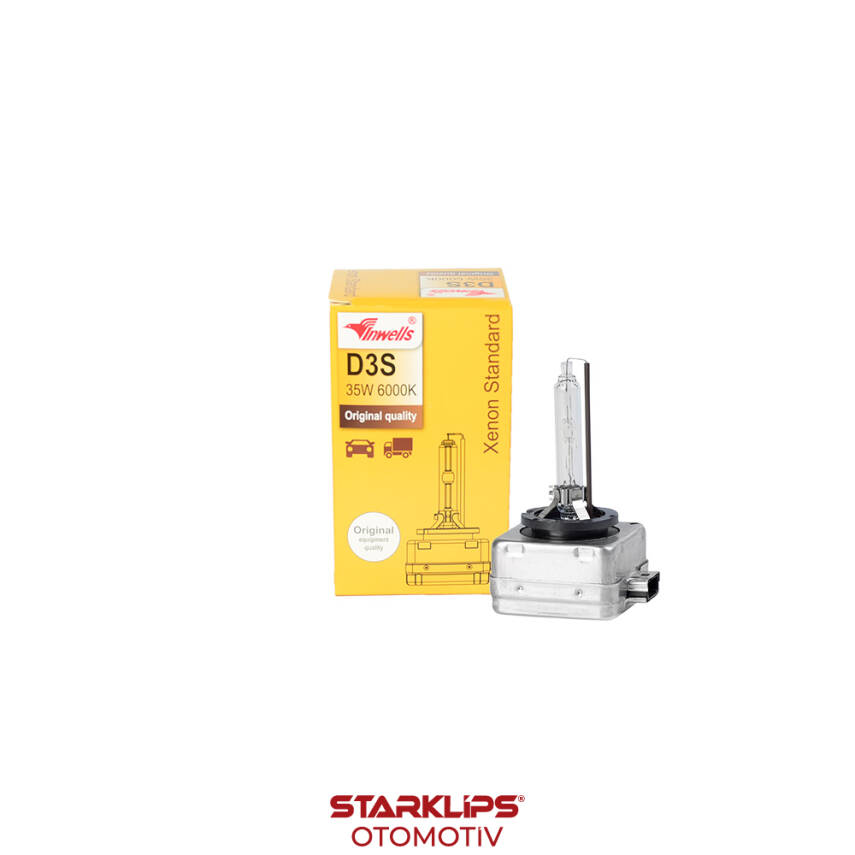 Ampül Far Xenon D3S 35w 6000K İnwells - 1
