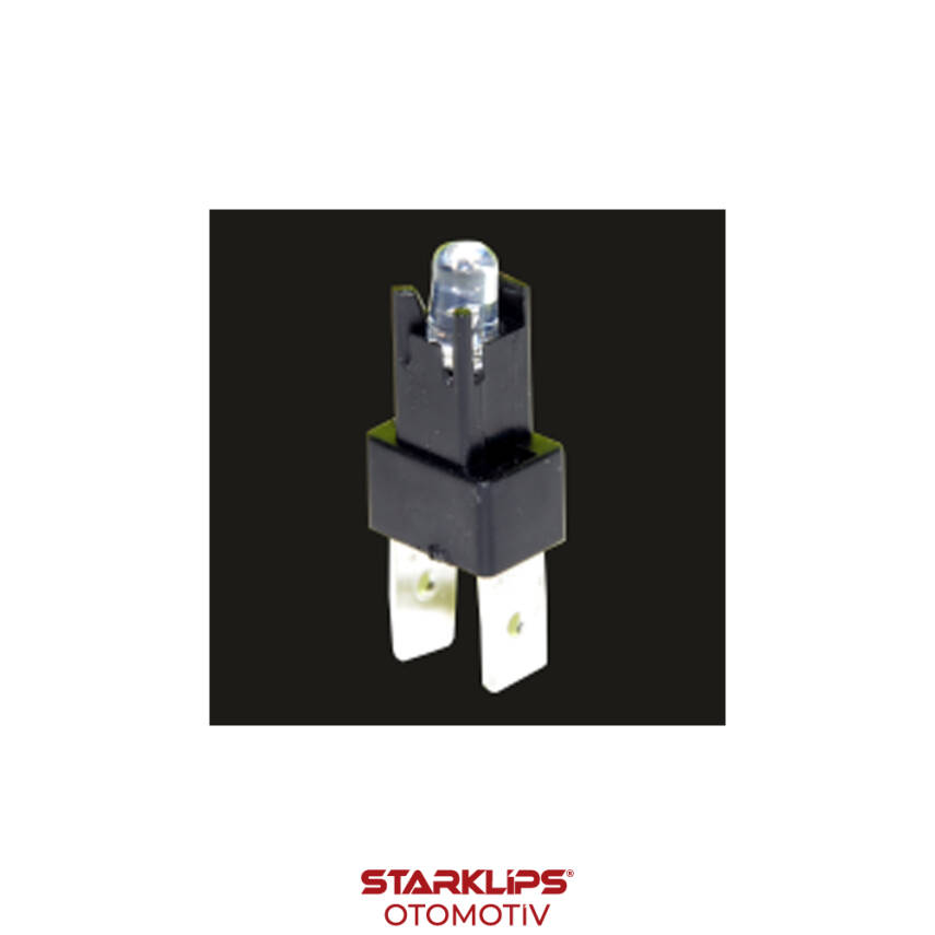 Ampul Gösterge Led Beyaz 12V 30Ma MF03 T5 - 1