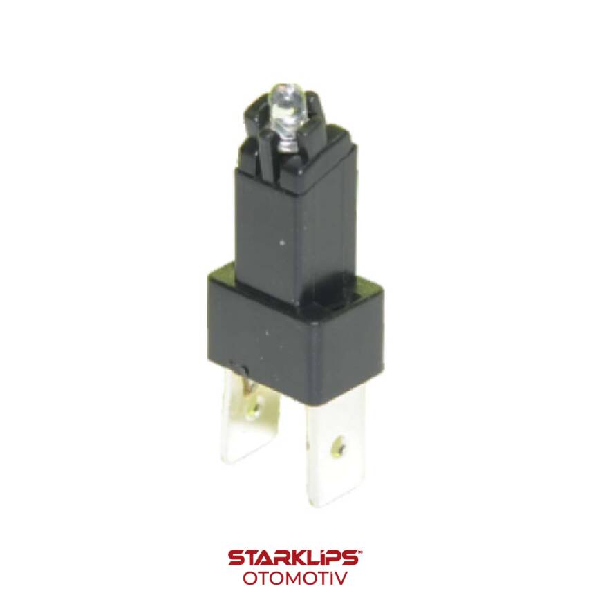 Ampul Gösterge Led Kırmızı 12V 30Ma MF02 T3 - 1