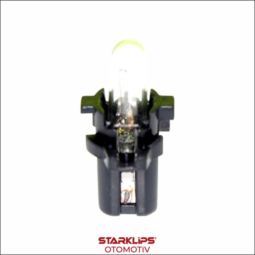 Ampul Gösterge Siyah 12V 1,2W MF6 T5 Wolfram - 1