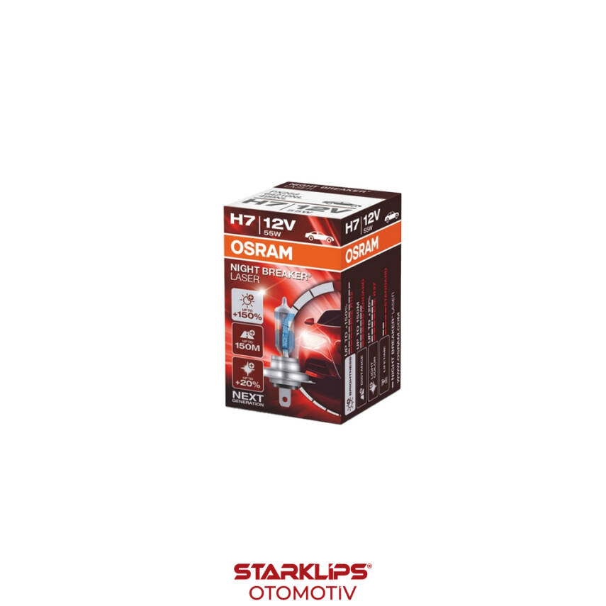Ampul H7 12V %150 Fazla Işık Osram 64210 NL - 1