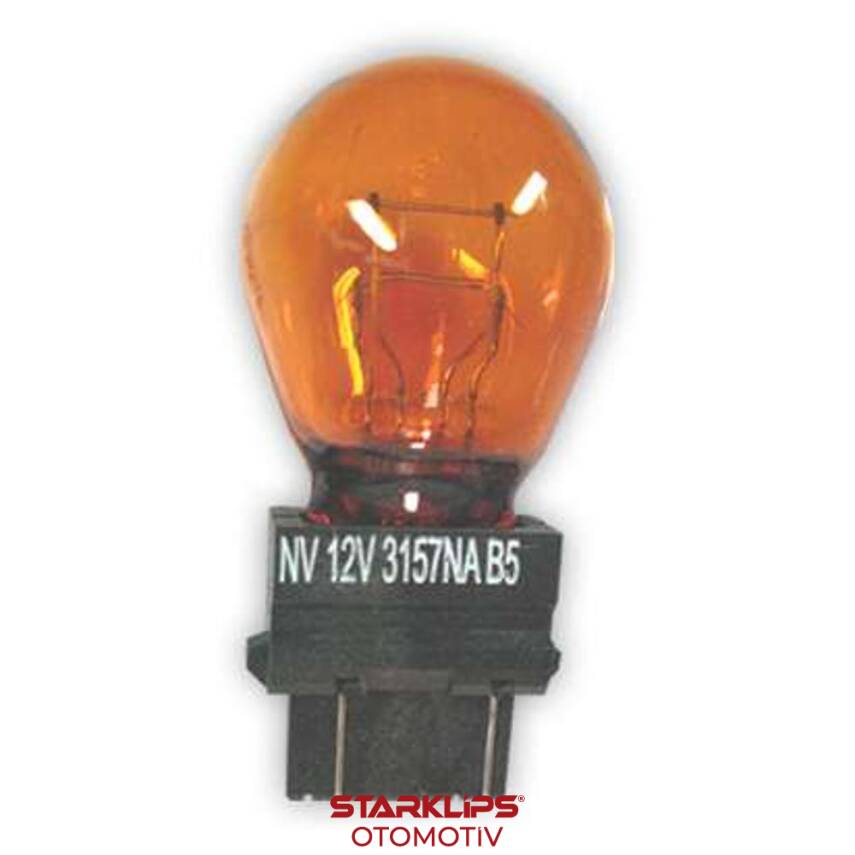 Ampul Park 1016 Çift Duy Sarı 12V 27/7W Narva 17948 - 1