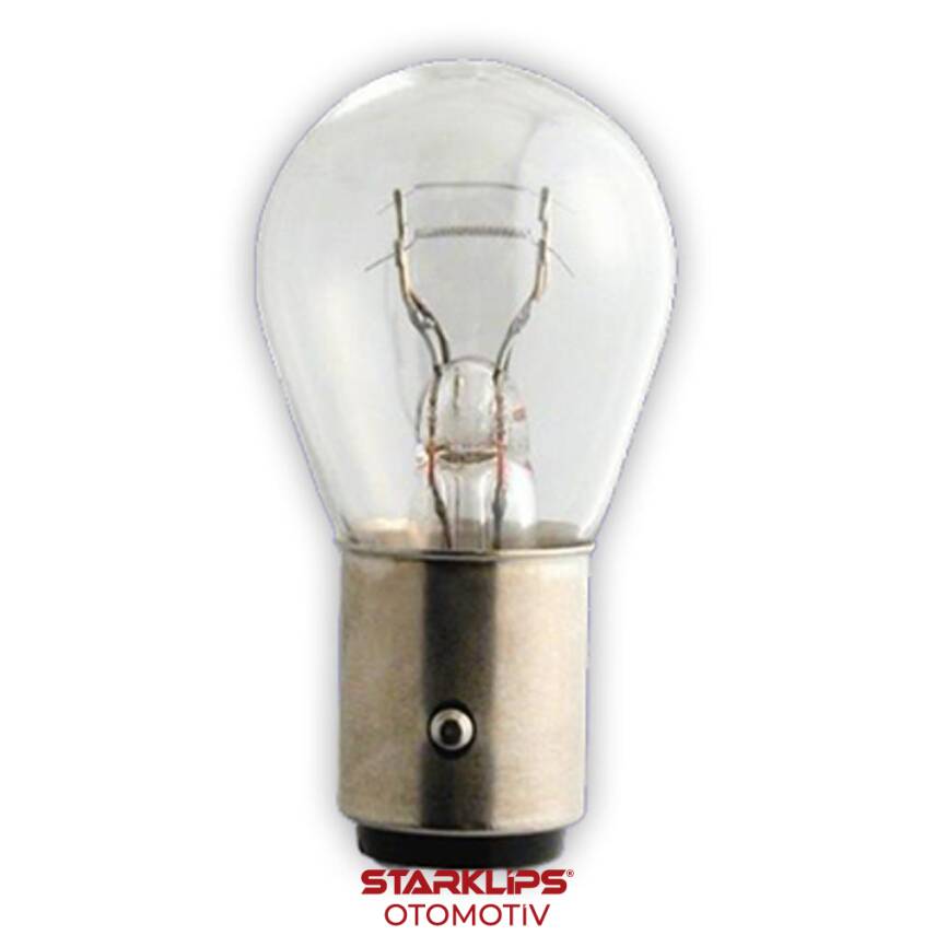 Ampul Park 1016 Çift Duy Şaşı Tırnak 12V 5W P21W/5W Wolfram - 1