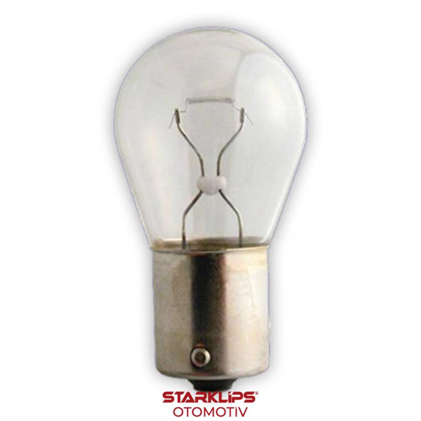 Ampul Park 93 Tek Duy Düz Tırnak P21W 12V 21W Wolfram - 1
