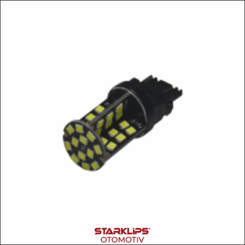 Ampul Park LED T20 44 LED Beyaz B Dipsiz Tek Duy 12V Canbus - 1