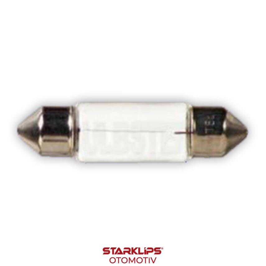 Ampul Sofit 12V 5W CW5 37mm Wolfram - 1