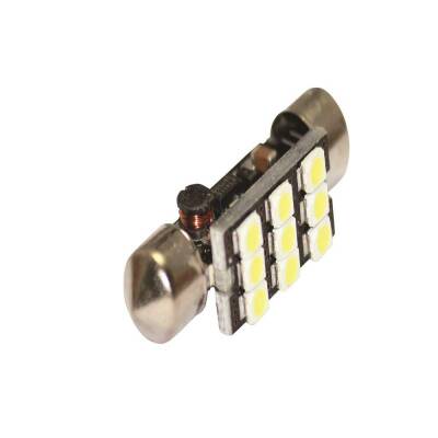 Ampul Sofit LED Beyaz 12V-24V 9 LED 39mm Can Bus - Starklips