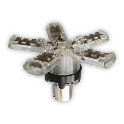 Ampul Tek Duy Yıldız LED Kırmızı - Starklips