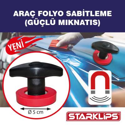 Araç Folyo Sabitleme (Güçlü Mıknatıs) - 