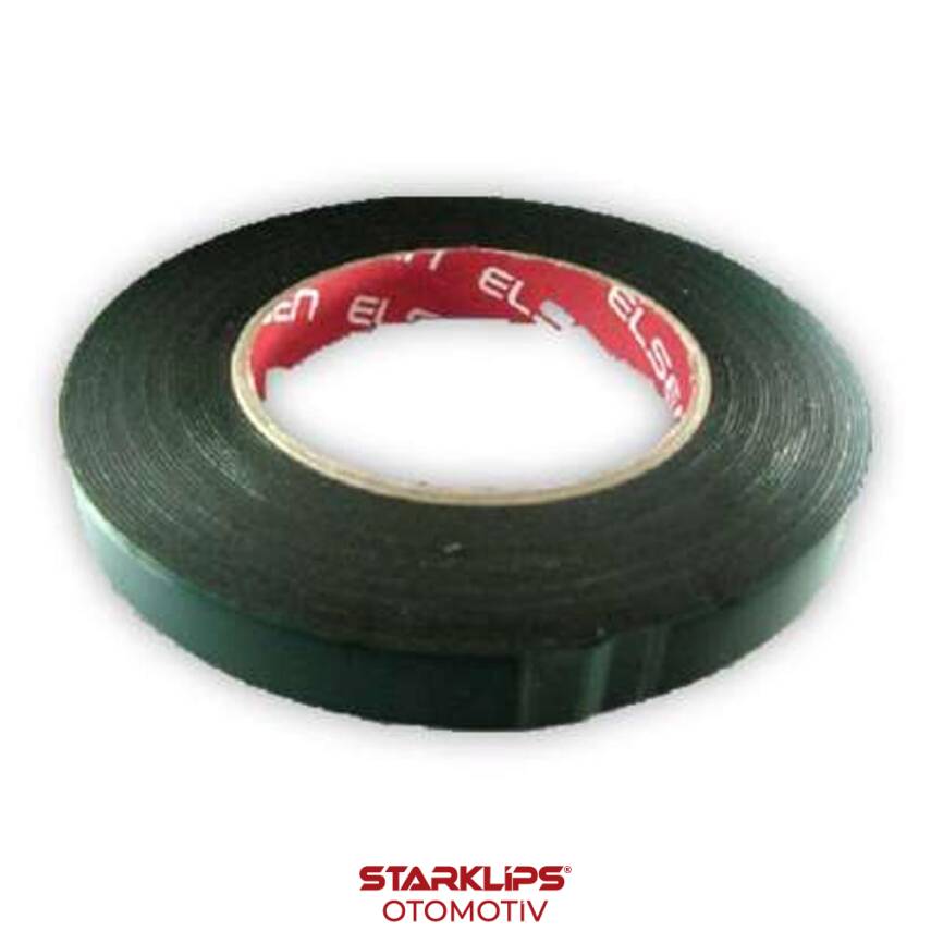 Bant Çift Taraflı Ms107 Siyah 15Mmx10Mt - 1