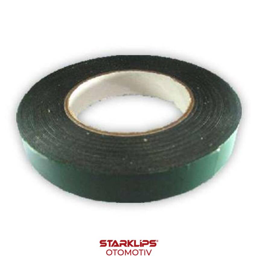 Bant Çift Taraflı Ms107 Siyah 20Mmx10Mt - 1