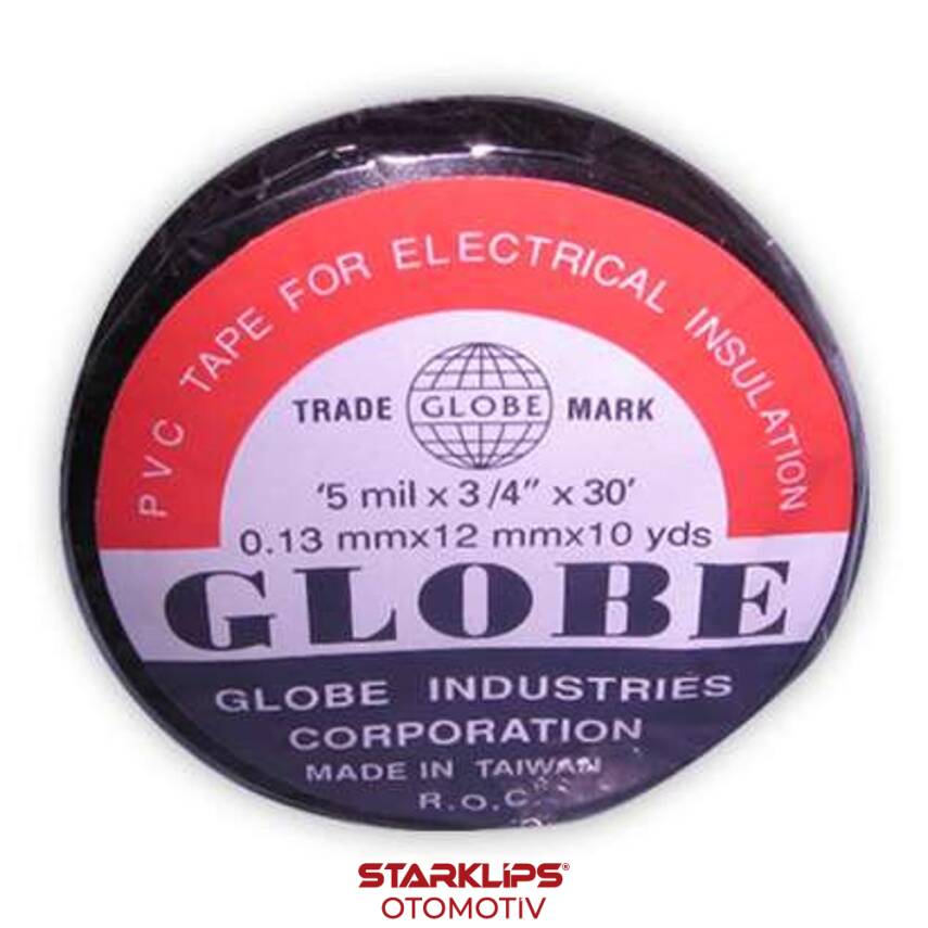 Bant İzole Siyah 19mmx9,15mt Globe /500 - 1