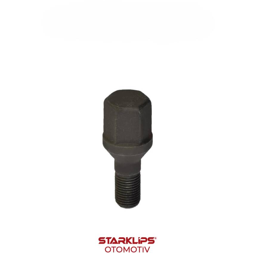 Bijon Civatası Siyah AA 19 M12x1,25x55mm Peugeot 206 207 Citroen 758855 - 1