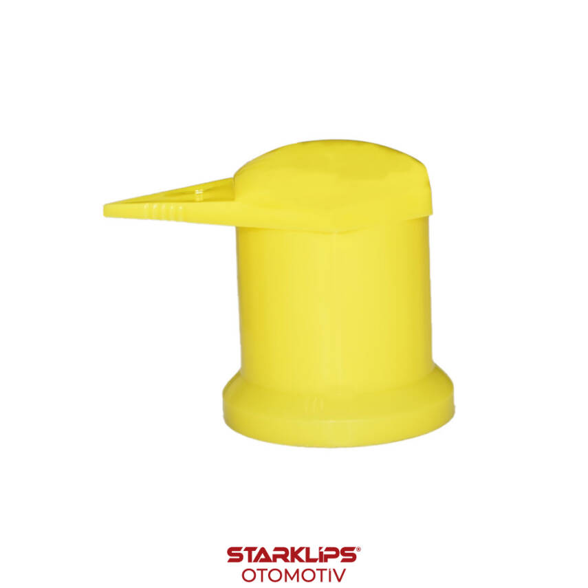 Bijon Kapağı Gevşeme Belirti Plastiği İç Çap=49,10 mm Sarı büyük - 1