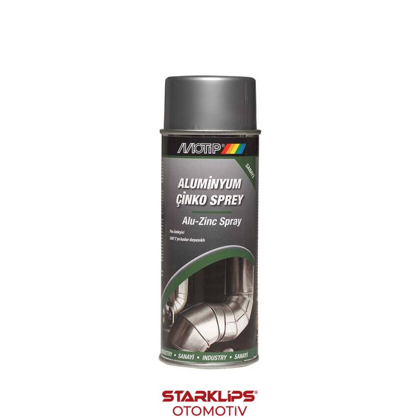 Boya Alüminyum Çinko Sprey 400Ml Motip - 1