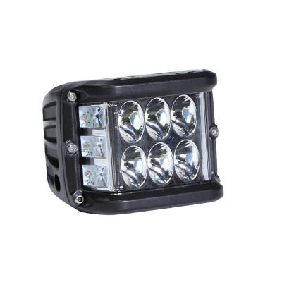 Çalışma Lambası 12 Led 12/24V 36W 6 led Beyaz 6 Led Sarı Wolfram - 