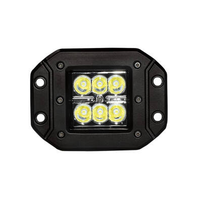 Çalışma Lambası 6 Led 12/24V 18W Gömme Bağlantı Wolfram - 