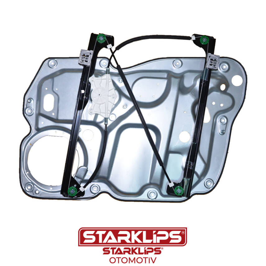 Cam Kriko Kasa Kızaklı Saçlı L Ön VW Caddy 2004-2015 2K1837729 2K1837751 - 1