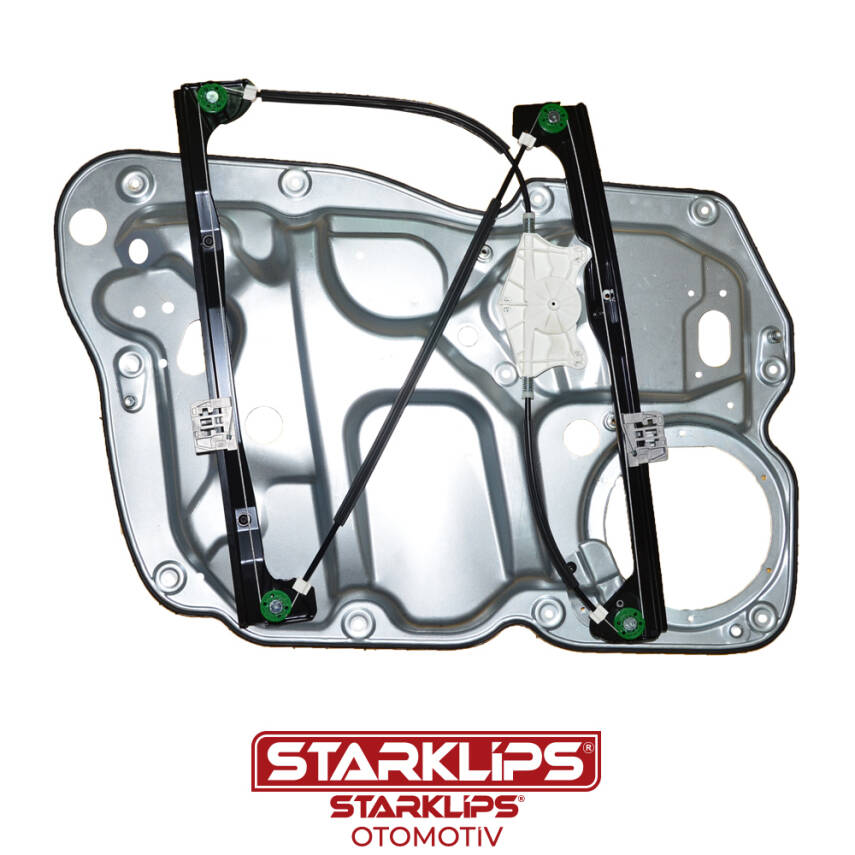 Cam Kriko Kasa Kızaklı Saçlı R Ön VW Caddy 2004-2015 2K1837730 2K1837752 - 1