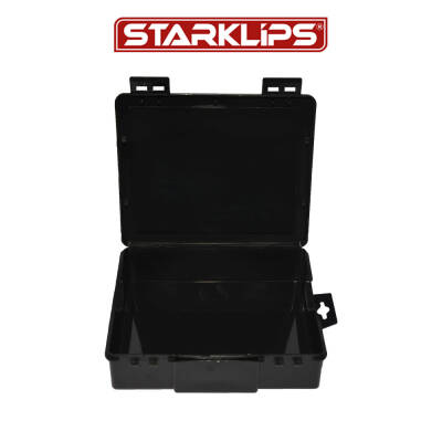 Çanta Plastik Organizer Tek Bölmeli (Siyah ) 21x17x5,2cm - 