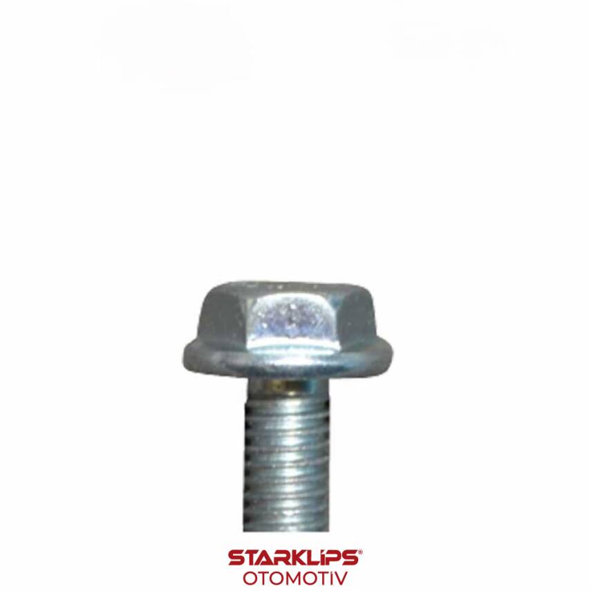 Civata Flanşlı Beyaz M8X35 DIN 6921 ( Sipariş Üzerine ) - 1