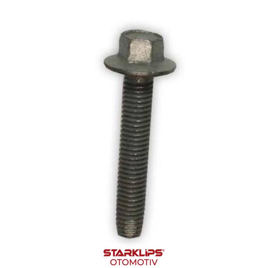 Civata Flanşlı Gri M6X35 8 Anahtar Başlı Ford DIN 6921 - 1