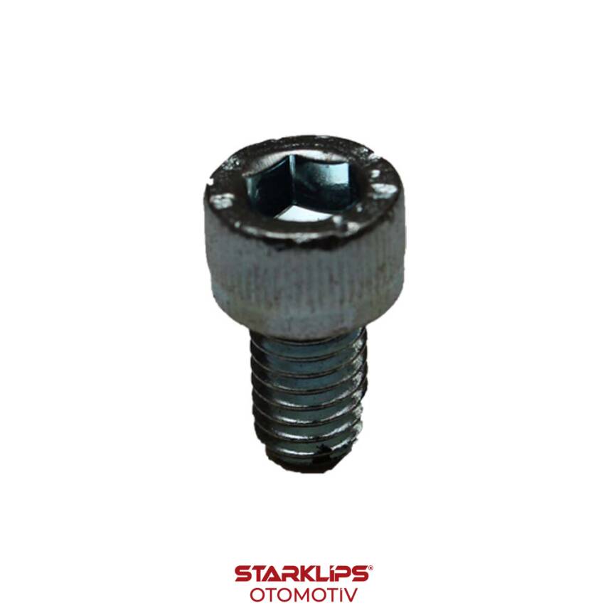 Civata İnbus M6X10 Beyaz - 1