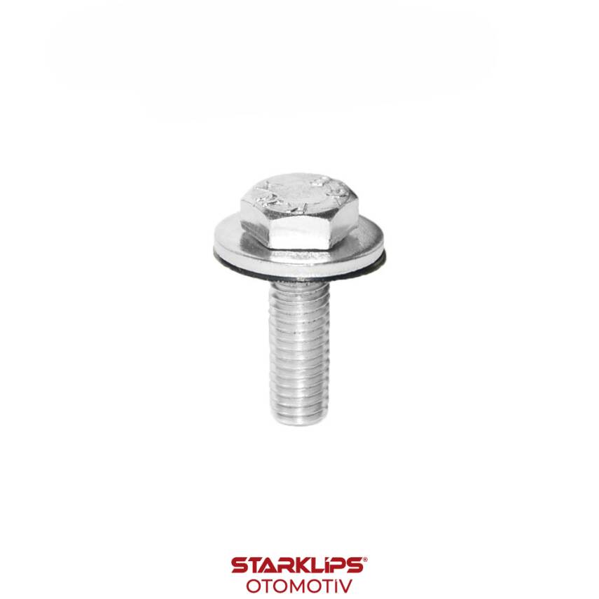 Civata Oynar Pullu M6x20x16mm - 1