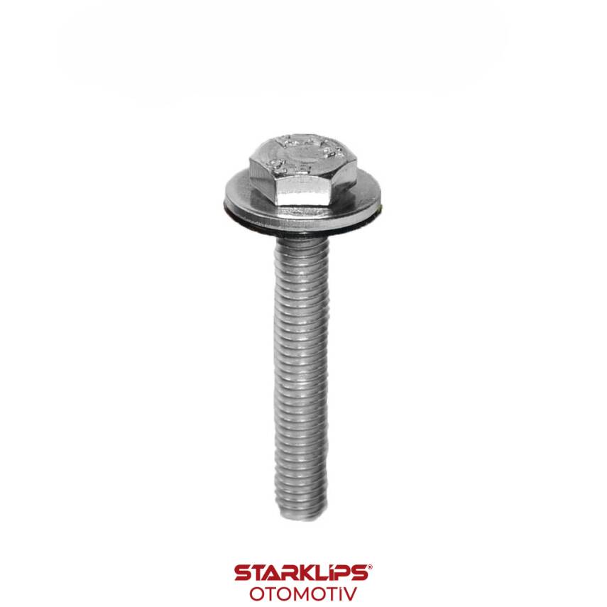 Civata Oynar Pullu M6x40x16mm - 1