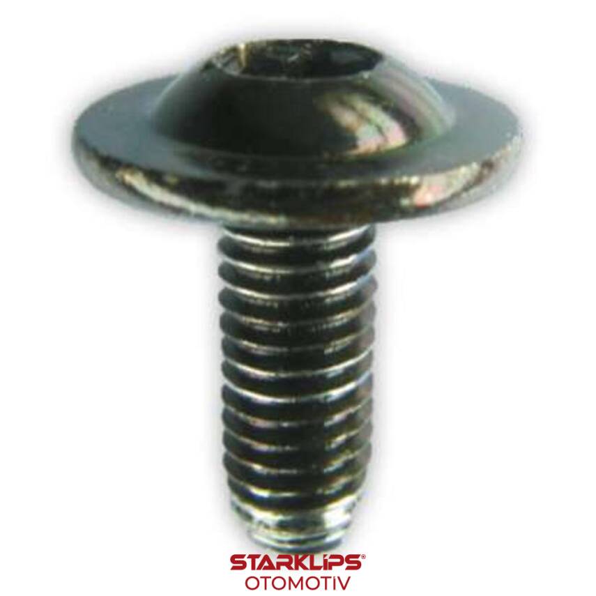 Civata Torx Flanşlı M6X18X16 DIN 6921 - 1