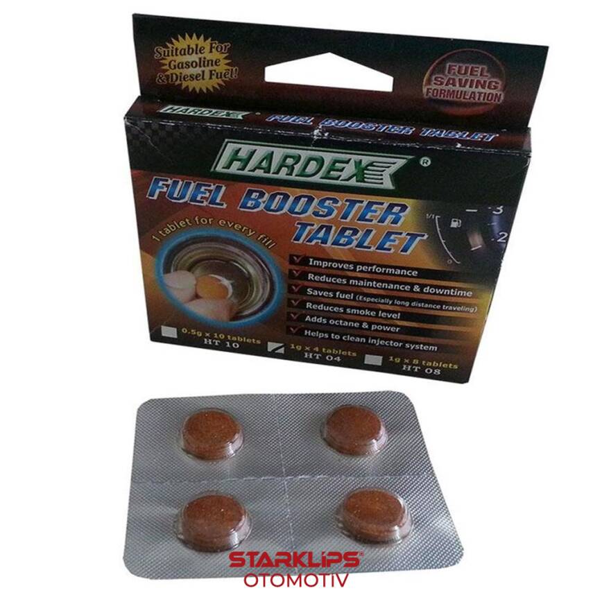 Depo Katkı Tableti Dizel-Benz (1gr x 4 Tablet) Hardex - 1