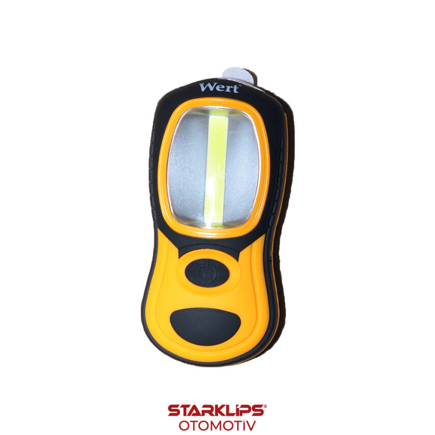 El Feneri Mıknatıslı 3 Led (Pilli) Wert - 1